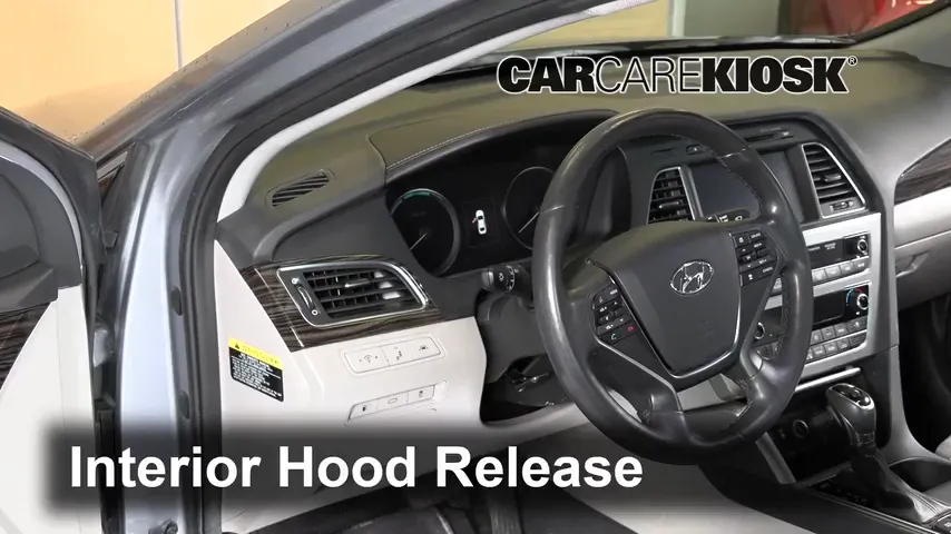 2018 Hyundai Sonata Hybrid Limited 2.0L 4 Cyl. Capó